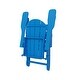 preview thumbnail 36 of 101, POLYTRENDS Laguna All Weather Poly Outdoor Adirondack Chair - Foldable