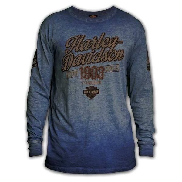 Shop Harley Davidson Men S Speakeasy Vintage Premium Long Sleeve