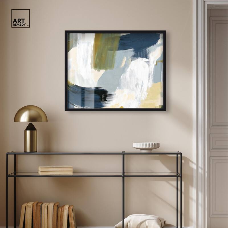 Moss Layers II Shadowbox by Art Remedy