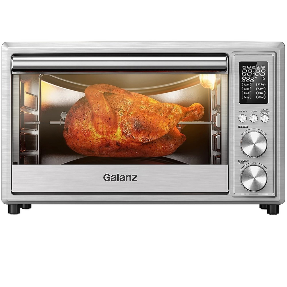 Galanz 700 Watt Mini Small Microwave Oven Countertop, 0.7 Cu.Ft, Pull Retro  Red