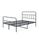 Queen Bedroom Metal Platform Bed Frame w/ Center Support Legs,Black ...