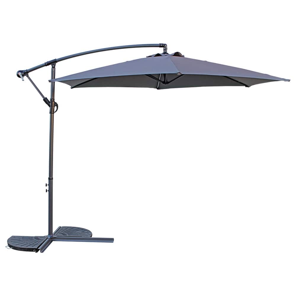 St. Kitts 10-foot Aluminum Cantilever Umbrella