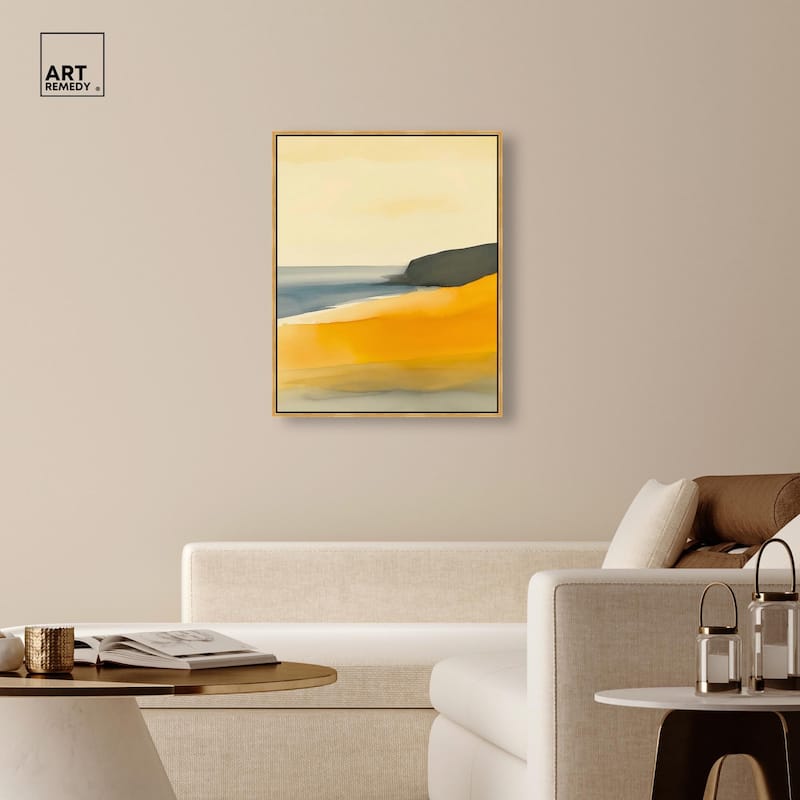 Glistening Beach Dreams II Canvas by Art Remedy