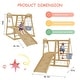 preview thumbnail 3 of 5, 8 in 1 Indoor Kids Playground,Jungle Gym Toys