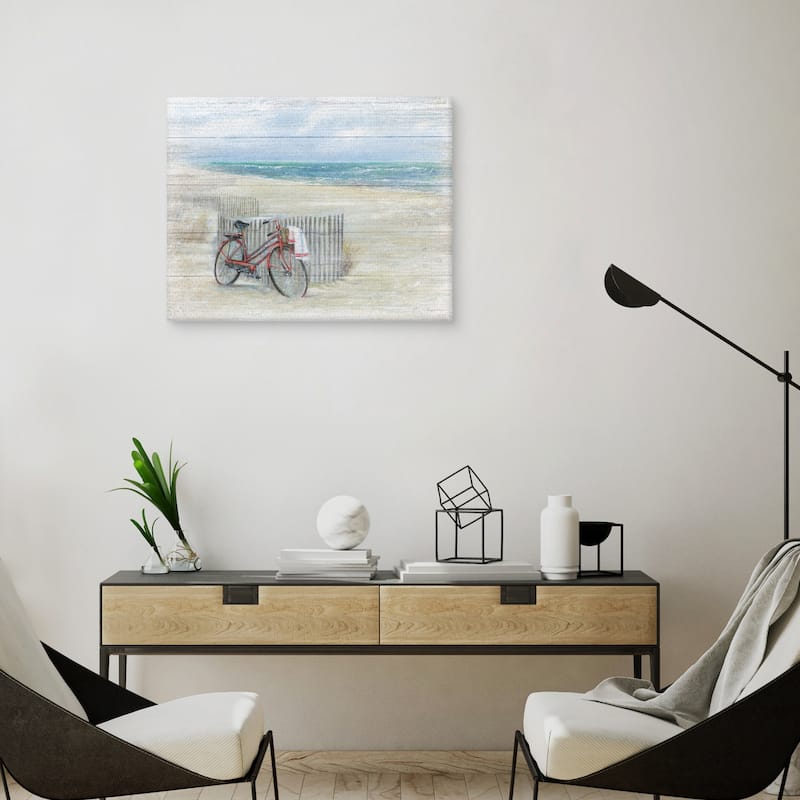 Beach Happy Place by Ruane Manning Canvas Art Print