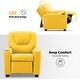 preview thumbnail 7 of 43, Mcombo Kids Recliner Chair Armrest Sofa for Toddlers Faux Leather