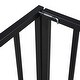 preview thumbnail 32 of 30, Twin Size Metal Floor Bed Frame with Fence and Door for Kids' Bedroom