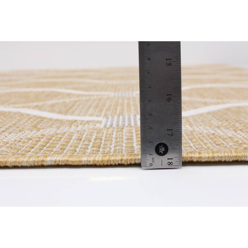 ECARPETGALLERY Veranda Abstract Indoor/ Outdoor Rug