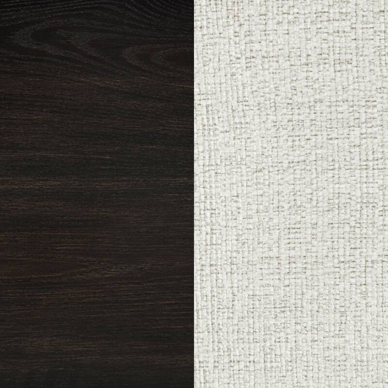 Leandro Upholstered Dining Side Chair Cream (Set of 2)