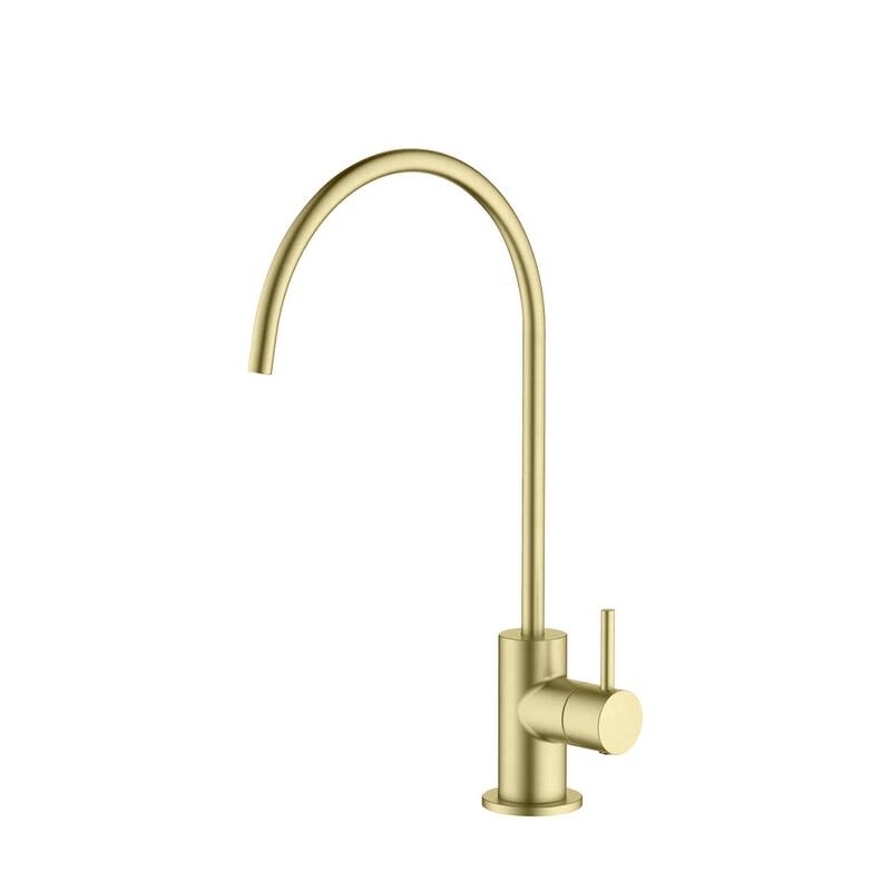 Circular Water Filtration Faucet - Brushed Gold