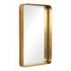 preview thumbnail 5 of 5, Crofton Antique Gold Mirror - Antique Silver - 20.125x30.25x3