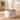 Adeco 24" W Round Tufted Storage Ottoman with Reversible Tray Lid