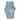 Ceramic Decorative Vase with Ribbed Texture Sculptural Hollow Design