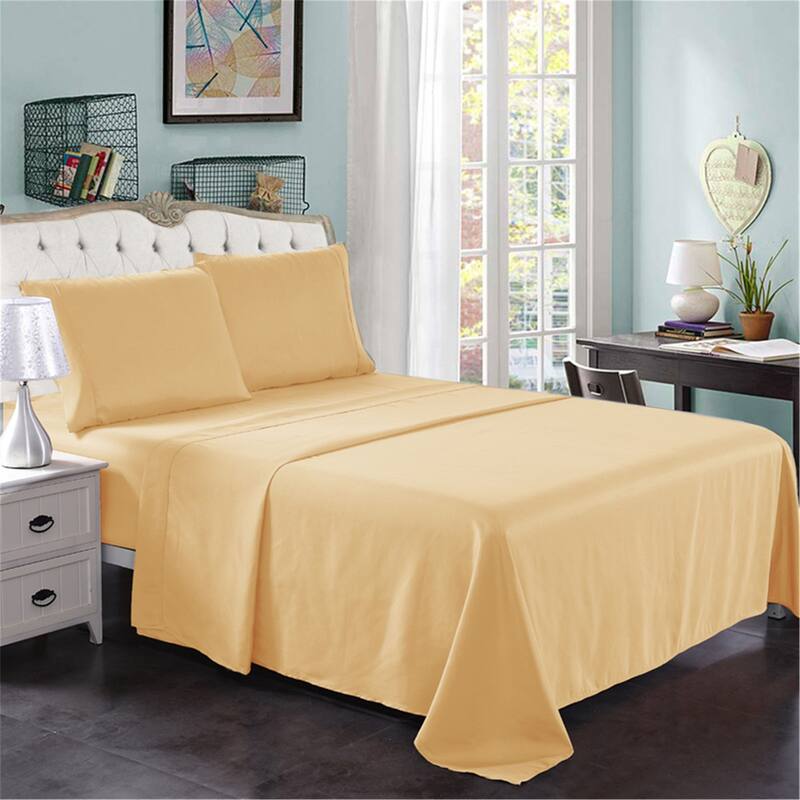 Luxury Deep Pocket 4-piece Bed Sheet Set