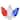 Patriotic C7 LED Christmas Lights - Blue  White and Red - 16' White Wire - 25ct
