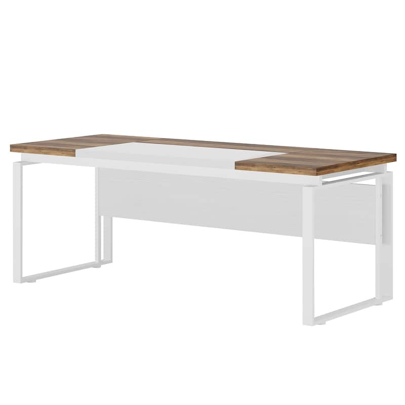 63 Inch Computer Desk Home Office Desk for Workstation (Only Table)