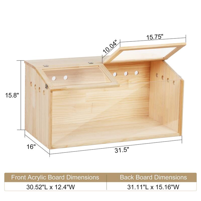 Spacious Medium-Sized Hamster Cage