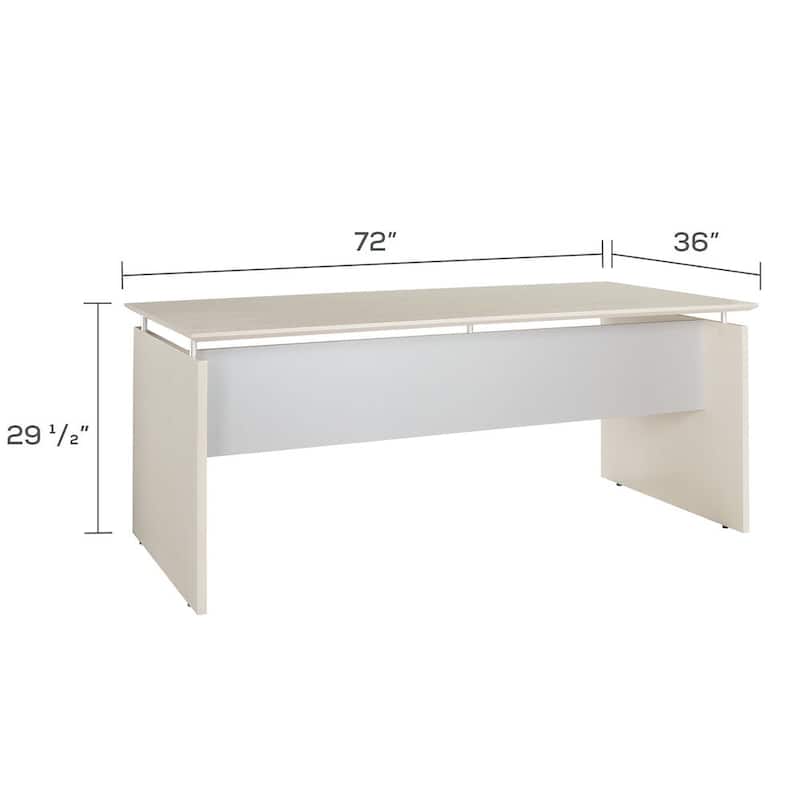 Medina 72" Floating Surface Desk, Executive Office Desk