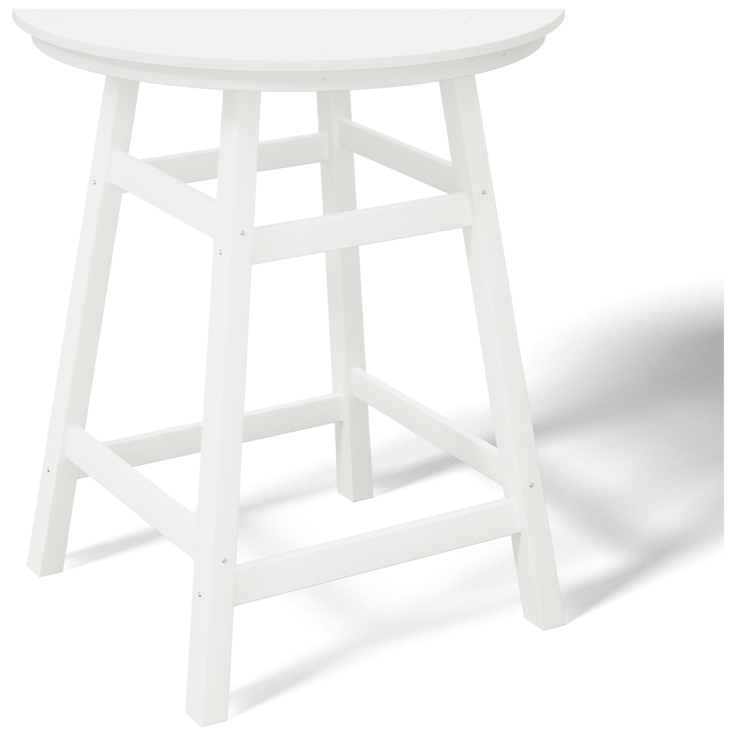 Laguna Hdpe All Weather Outdoor Patio 35" Round Counter Table