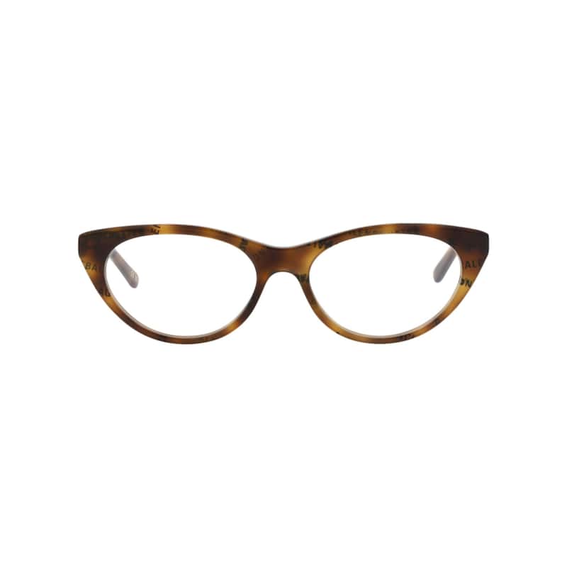 Balenciaga Cat Eye-Frame Acetate Optical Frames - Havana Havana Transparent - Multi