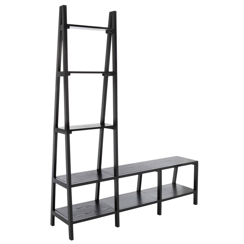 SAFAVIEH Rosalyn 7-Shelf Etagere Bookshelf - 17Wx56Dx72H