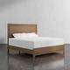 preview thumbnail 1 of 5, Furniture of America Nyess Modern Chestnut Brown Solid Wood Panel Bed King