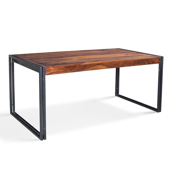 Timbergirl handmade solid wood live edge store dining table