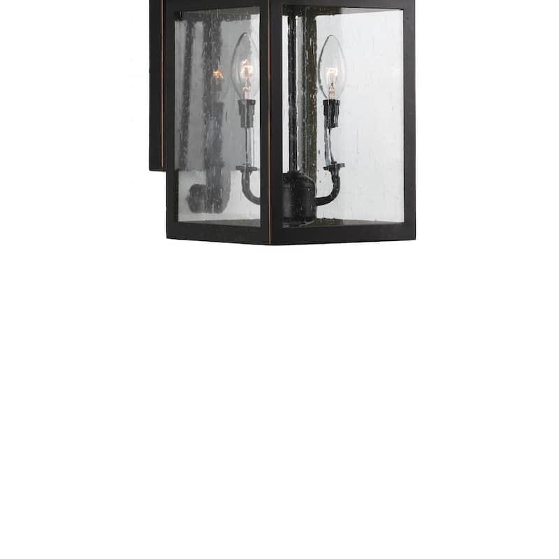 Morgan 3 Light Outdoor Wall Mounted Lighting-Oil Rubbed Bronze Finish - Oil Rubbed Bronze - Oil Rubbed Bronze