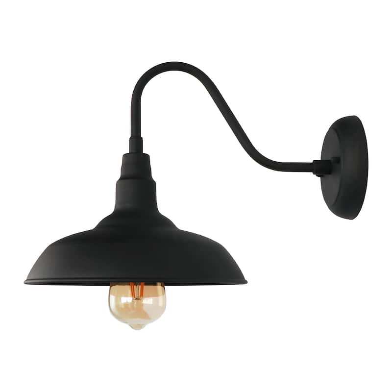 1 Light Outdoor Wall Lighting - Black