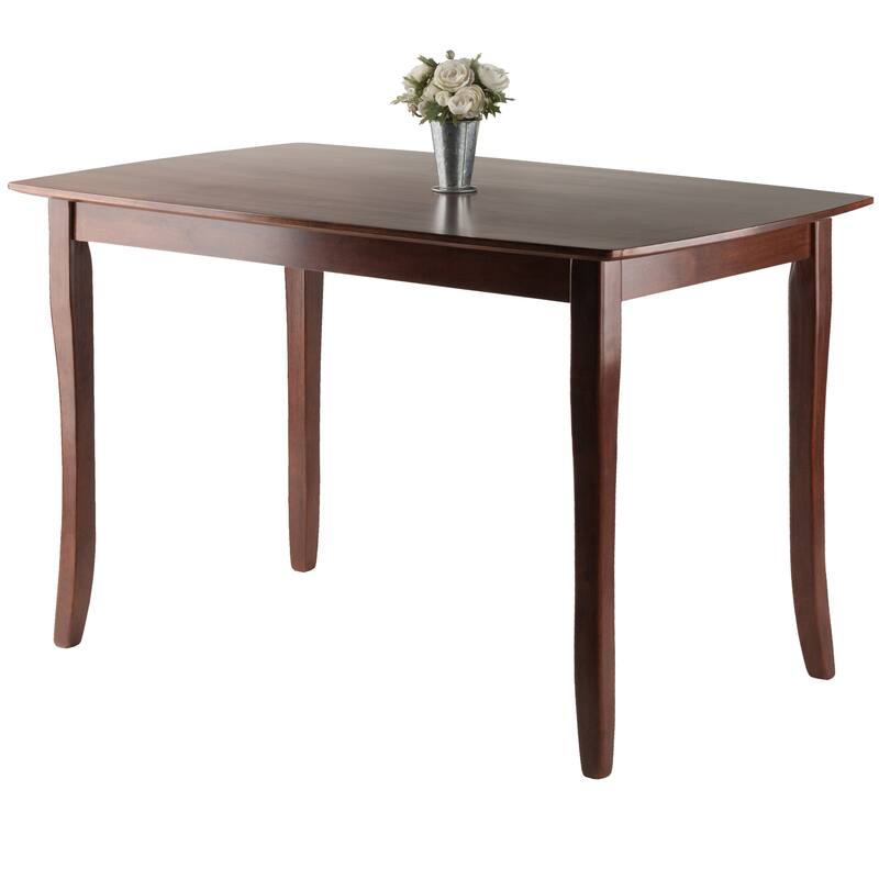 Inglewood Dining Table, Walnut - 47.24 x 29.53 x 29.13 inches