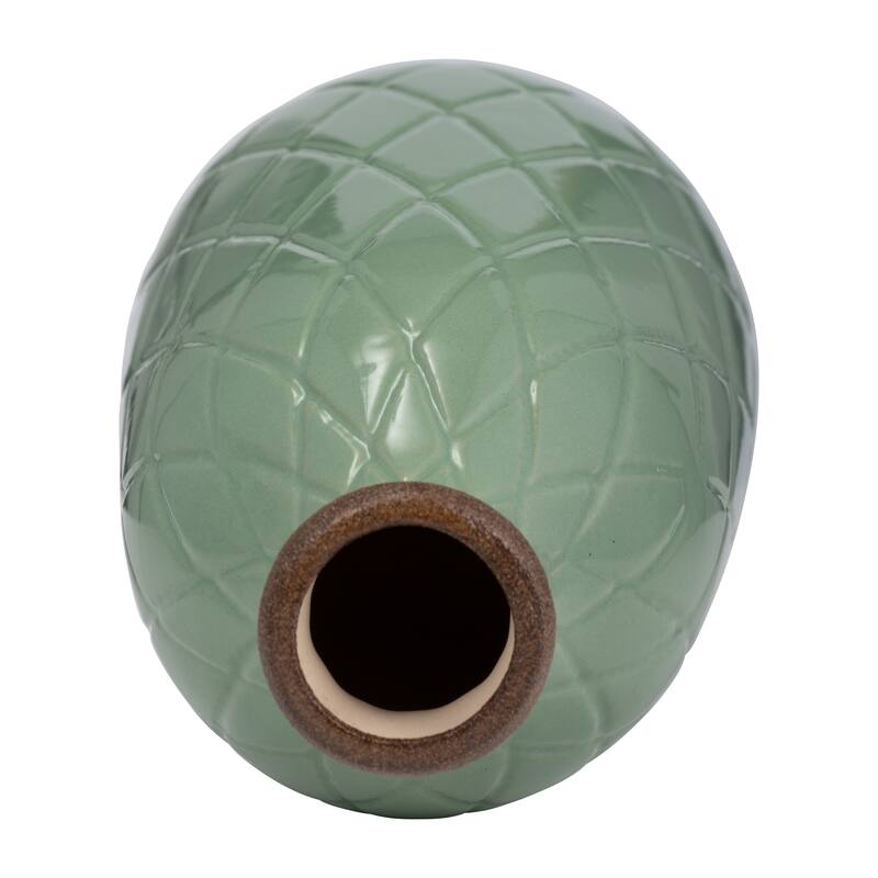 Sagebrook Home Neutral Ceramic Vase