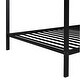 preview thumbnail 26 of 26, Twin Size Metal House Frame Platform Bed with Floor for Kids, Boys and Girls
