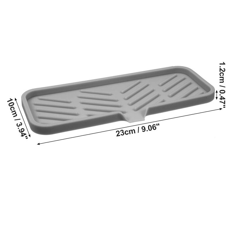 Soap Dish Keep Soap Dry for Home Bathroom Kitchen Silicone