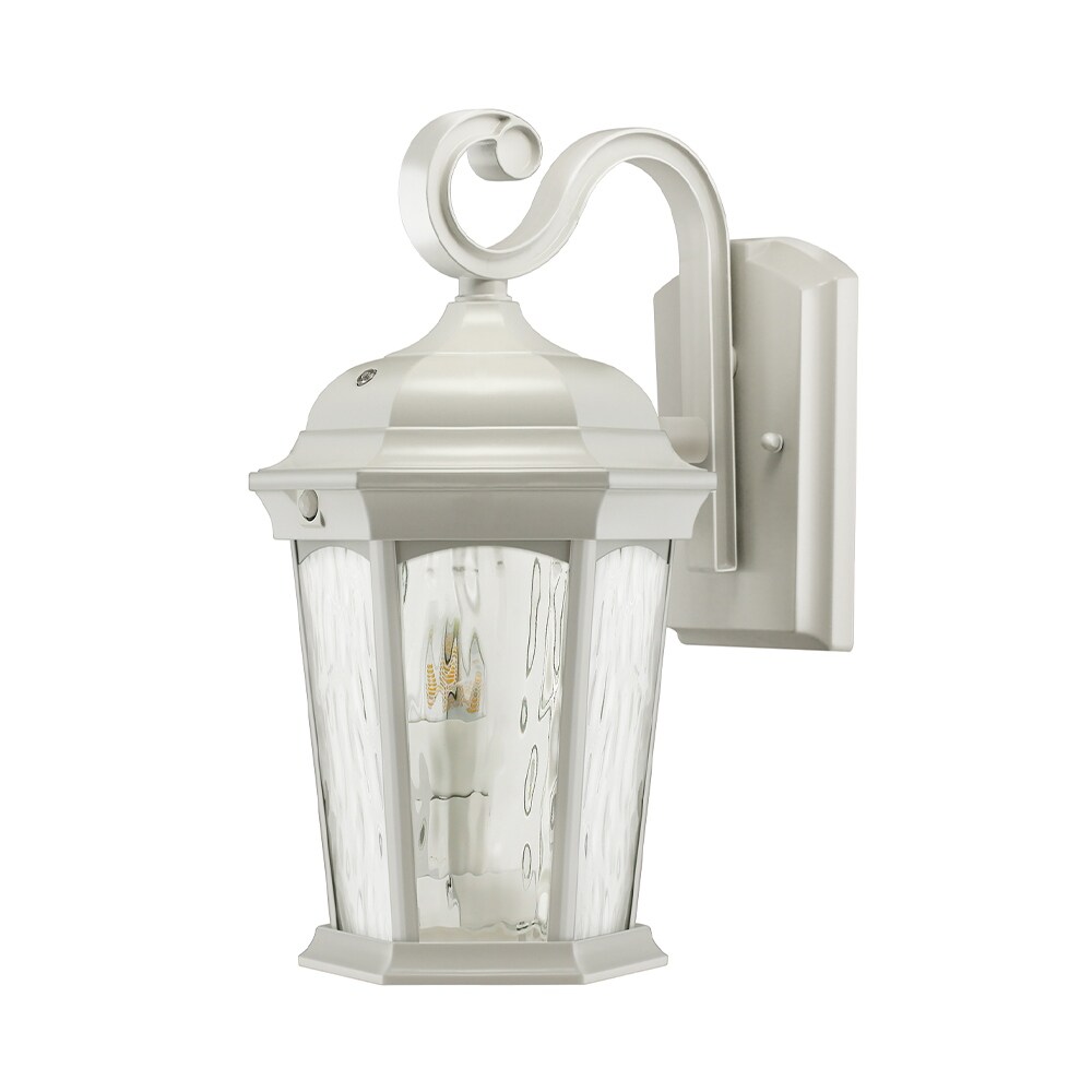Euri Lighting Hängelaterne Mit Flammeneffekt – 1300 Lumen, 3000K, Wasserglas, ölgebürstetes Bronze, Wandschalter-umschaltbar