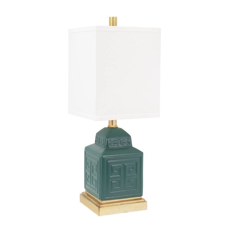 Menderes Table Lamp with Linen Shade