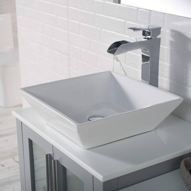 Blossom Sydney 36 Inch Solid Wood Bathroom Vanity with Sink & Cabinet