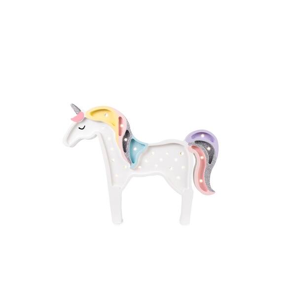 slide 2 of 5, Little Lights Unicorn Lamp