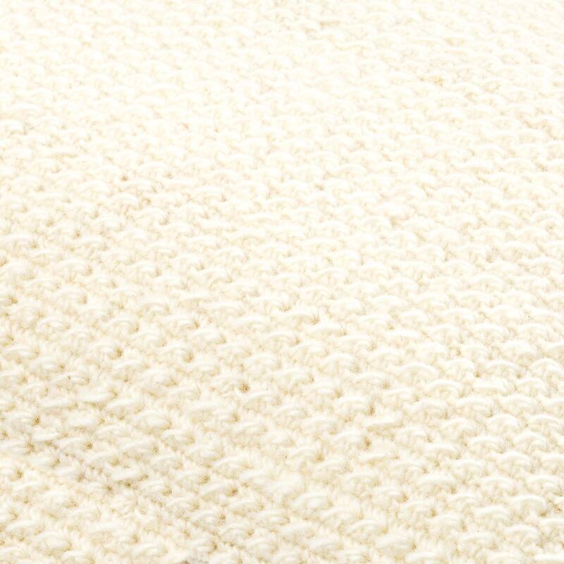 Demond Farmhouse Solid Color Accent Pillow