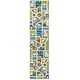 preview thumbnail 54 of 52, SAFAVIEH Carousel Kids Mihaila Neighborhood Rug 2' x 8' Runner - Green/Grey - Runner