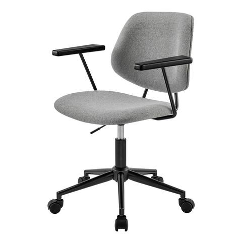 Noah Fabric Swivel Office Arm Chair