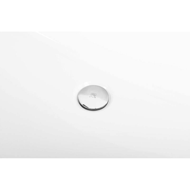 Timothy Soaking Rectangular Bathtub in Glossy White