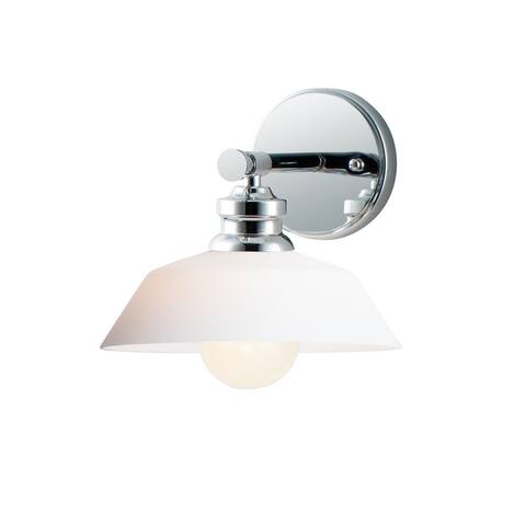 Willowbrook 1-Light 9" Wide Polished Chrome Wall Sconce
