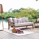 preview thumbnail 4 of 16, Cambridge Casual Chara 5-piece Teak Patio Conversation Set