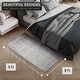 preview thumbnail 12 of 19, Sorbus Area Rug for Entryway, Machine Washable, Non-Slip, Vintage Rug - 3 x 5 ft