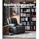preview thumbnail 58 of 73, Oversized power recliner with heat, massage, 360 degrees swivel, and cup holder.