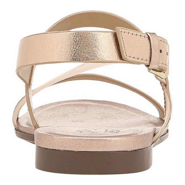 Naturalizer rose gold sandals deals