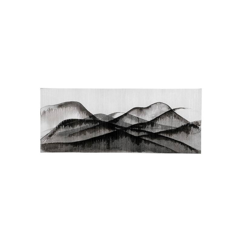 Beyond the Rainy Hills (65 x 26) Canvas Art Print - Small