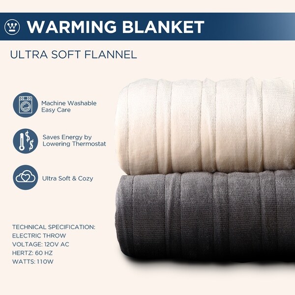 westinghouse warming blanket queen