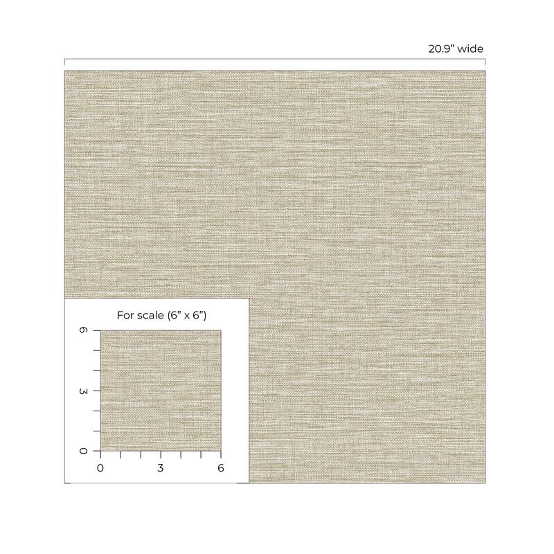 Seabrook Designs Opalind Faux Non-Woven Unpasted Wallpaper