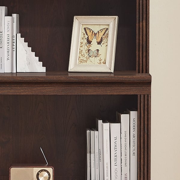 dimension image slide 6 of 14, Halston 72.5" Tall Modular Bookcases Bookshelves 5-Tier Display Shelves Organizer and Storage